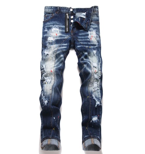 Jeans uomo blu - denim, pantalone