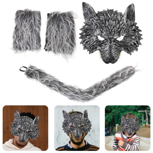Guanti cosplay lupo accessori