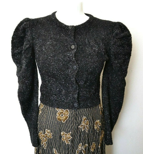 Cardigan giacca nero maglia - nero,