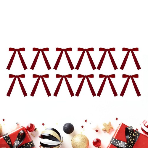 12x fiocco natale per porta - di,