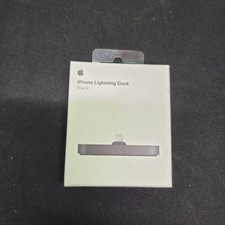 iPhone Lighting Black Dock