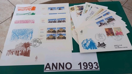1993 fdc venetia club vaticano - venetia,