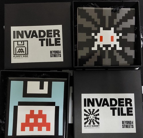 Set carreaux invader tile - carreaux,