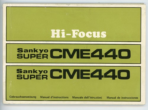 Manuale istruzioni sankyo - di,