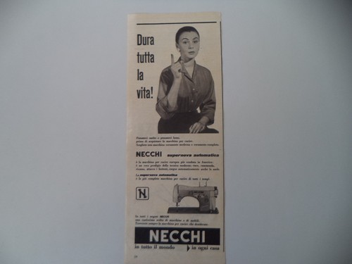 Advertising pubblicità 1957 - advertising,