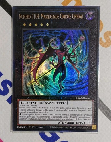 Numero c104 masquerade orrore - c104:,