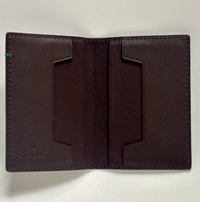 Rolex brown leather Cardholder