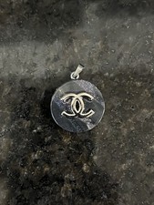 🖤 Chanel Resin Silver-Tone