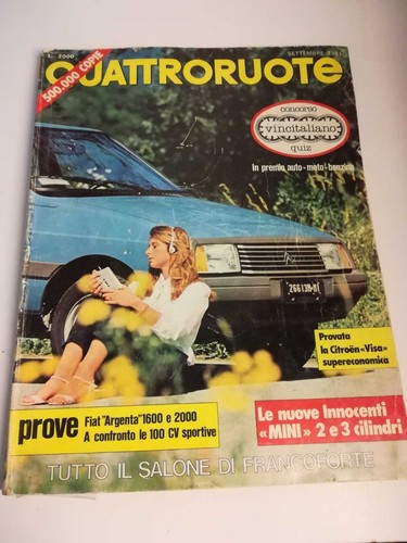 Quattroruote settembre 1981 - -,
