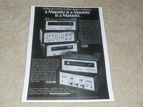 Pubblicità marantz 1972 - marantz,,