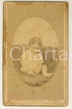1880 ca RIVA DEL GARDA (TN) Elena SIDOLI bambina - Ritratto *Foto BARONI