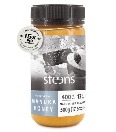 Steens miele manuka mgo 400 - steens, di