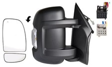 Retrovisore Elettrico Ribaltabile per Fiat Ducato dal 2014 Antenna Blis Destro