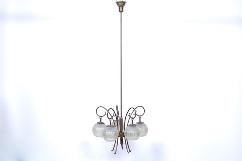 Lampadario design anni 50 - lampadario,