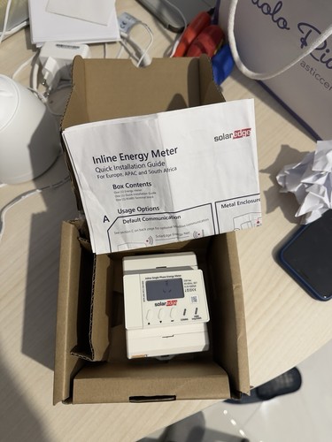 Solaredge home inline meter - solaredge,