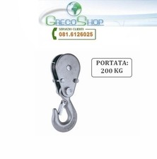 Gancio di carico con carrucola