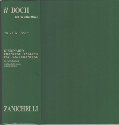 Boch dizionario francese - boch,