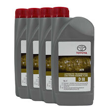 TOYOTA Atf Automatica Trasmissione D III Olio per Ingranaggi, 4x1 Litro
