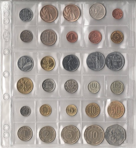 Selezione tematica 30 monete - tematica,
