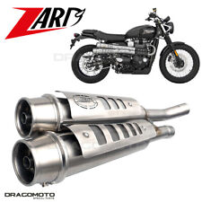 SCRAMBLER 900 TRIUMPH 2023 ZARD Scarico SIX DAYS RC ZTP017S10SSR