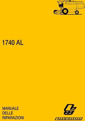 Mietitrebbia laverda 1740 e - 1740, al