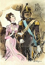 A8479) REGGIMENTO ARTIGLIERIA CAVALLO, LA PASSEGGIATA. CALOTTA 1988