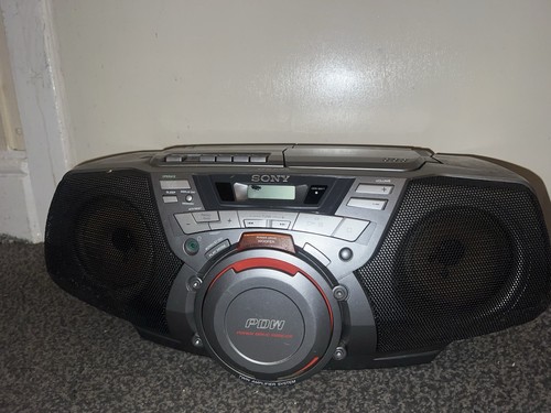 Sony radio cassette corder - cassette,