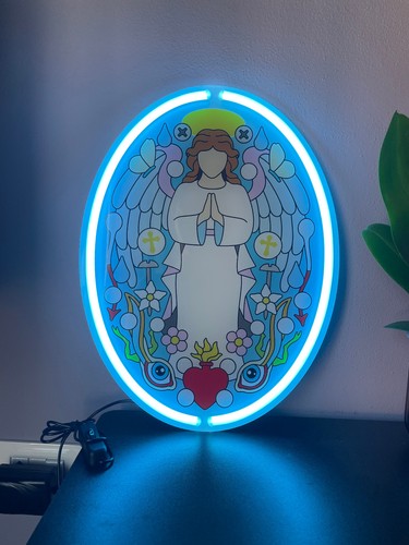 Gospel led neon signs angel - neon,