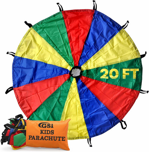 Tenda paracadute gioco bambini - tenda,