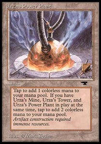 Magic mtg urza power - -, plant