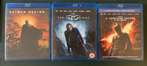 Batman trilogia blu ray - trilogia,