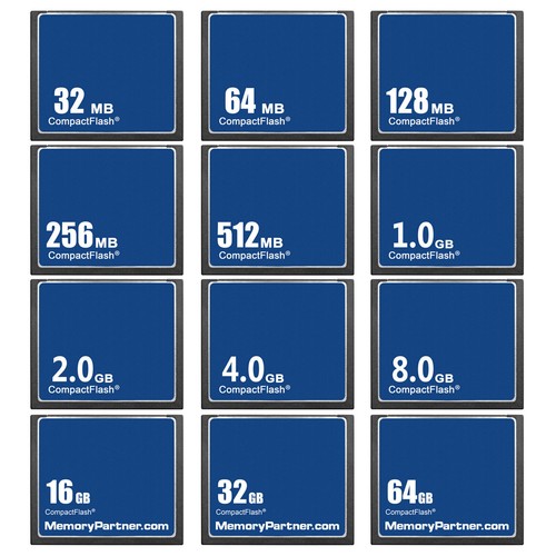 Indmem 32mb 64gb compact flash - 32mb-64gb,