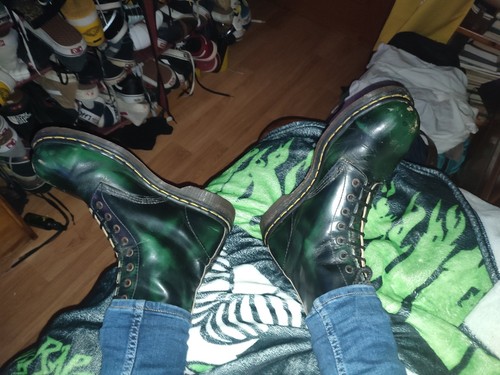 Martens 1919 verde negro - 1919,