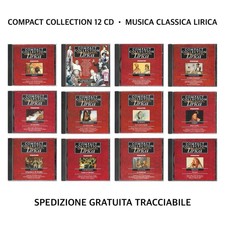 CD MUSICALI • COMPACT COLLECTION 12 CD • MUSICA CLASSICA LIRICA