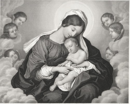 Madonna di sassoferrato - madonna,,