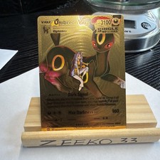 Gold Foil Fan Art Display Card