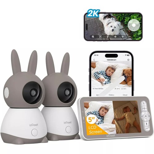 Iegeek babyphone con 2 - con,