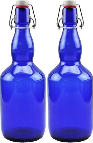 Bottiglie vetro blu da - di,