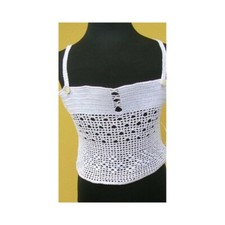 TOP BAMBINA REALIZZATO AD UNCINETTO