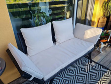 Set divano rattan pieghevole - divano,