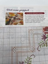 Schema punto croce  Fiori come