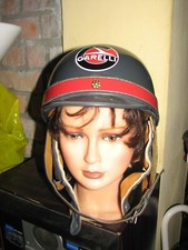 Vintage casco helmet Mosquito  Garelli Milano  anni '60s moto  Made in Italy