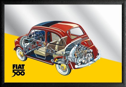 Fiat 500 specchio - 500,