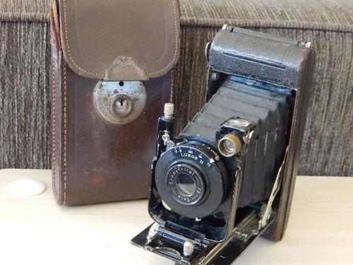 Vintage folding bellows film - vintage,