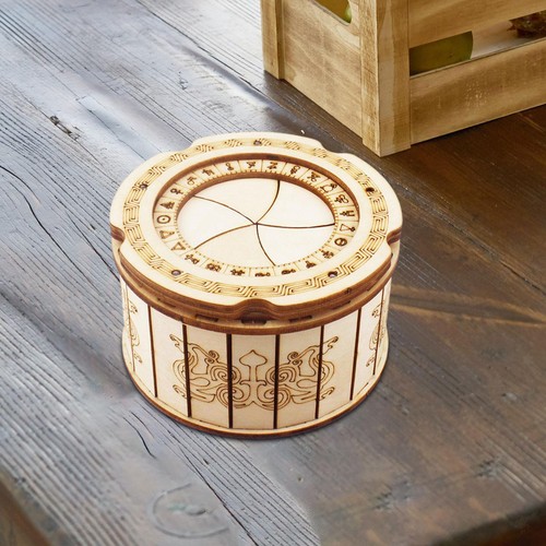 Scatola puzzle legno - in,