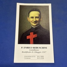 P. ENRICO REBUSCHINI CAMILLIANO Santino - immagine sacra