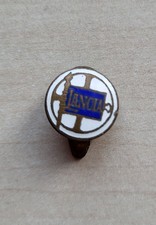 Vintage enamel Lancia Car