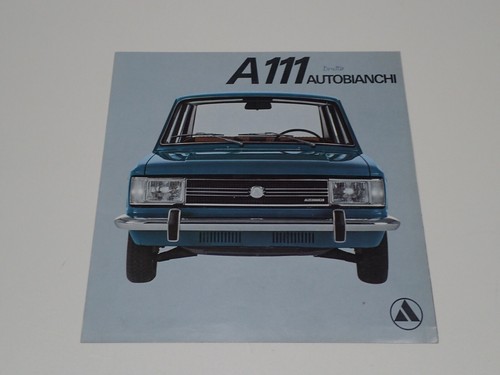 Autobianchi 111 brochure - autobianchi,