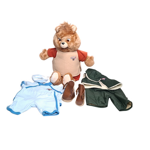 Peluche bambola teddy - bambola, ruxpin