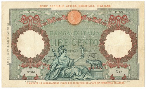 100 lire capranesi aquila - lire,